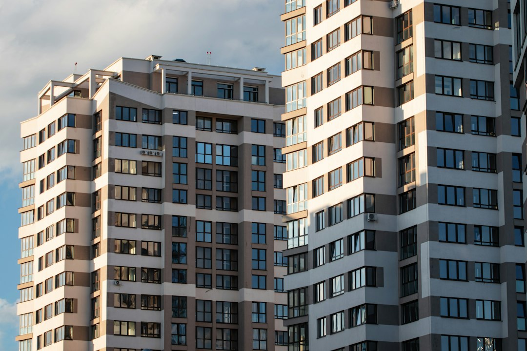 Two apartment buildings representing multiple insured locations